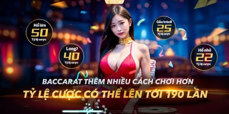 Tỷ lệ cược cao trong game Rồng Hổ